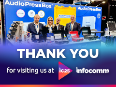 Thank you for visiting us at Infocomm 2025